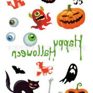 Hình xăm dán chủ đề Halloween
