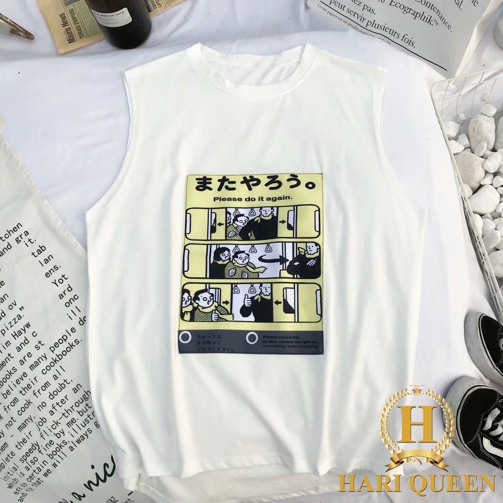 FREE SHIP ĐƠN TỪ 50K Áo tanktop Do It cá tính HARI0520 1
