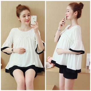 Shop bầu xinh áo bầu mùa hè-áo bầu công sở siêu xinh, vải đũi đẹp, freesize - tổng kho - ht-kidsmomy cam kết uy tín