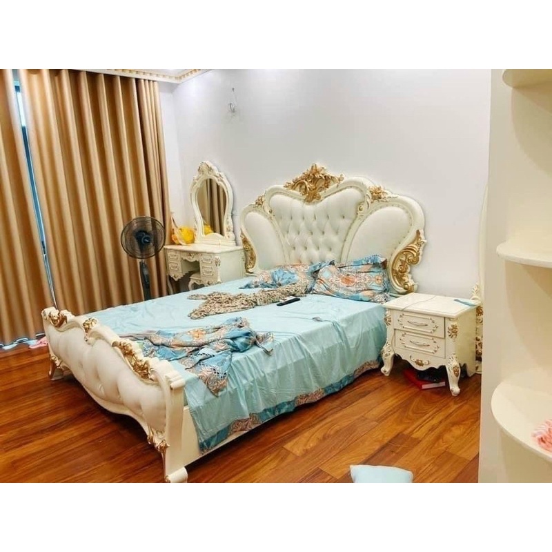 Giường ngủ tân cổ điển 1m8x2m