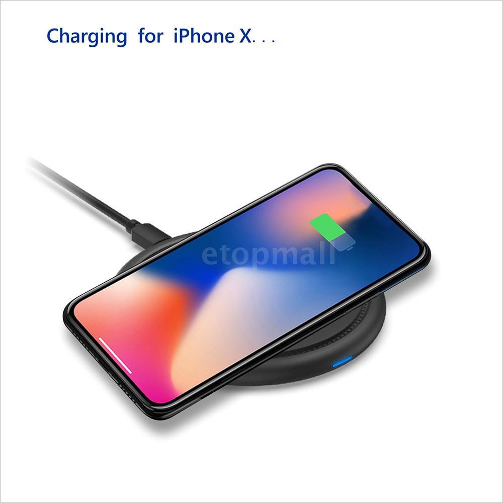 Đế Sạc Nhanh Không Dây F10 Cho Iphone X/8/8 Plus/Xiaomi/Huawei/Samsung