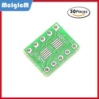 50PCS SOT23 MSOP10 UMAX to DIP10 Transfer Board DIP Pin Board Pitch Adapter NEW