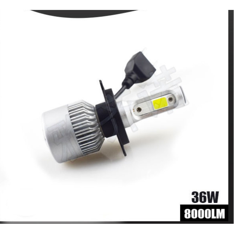Đèn led headlight S2 H4 8000Lumens 6000k pha/cos Bộ 2 cái - The Royal's
