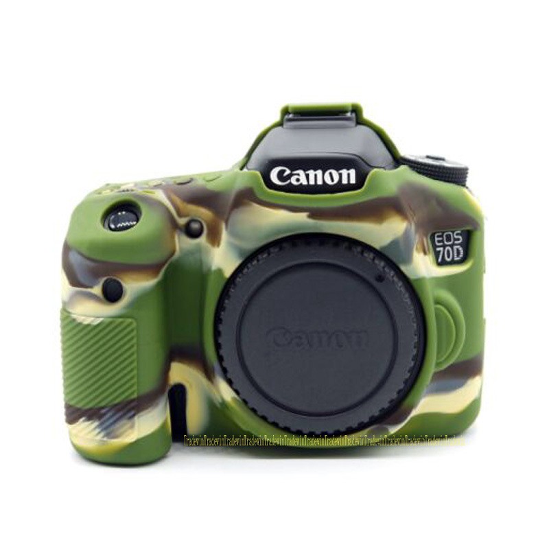 Mềm Vỏ Silicon Bảo Vệ Thân Máy Ảnh Canon 70d