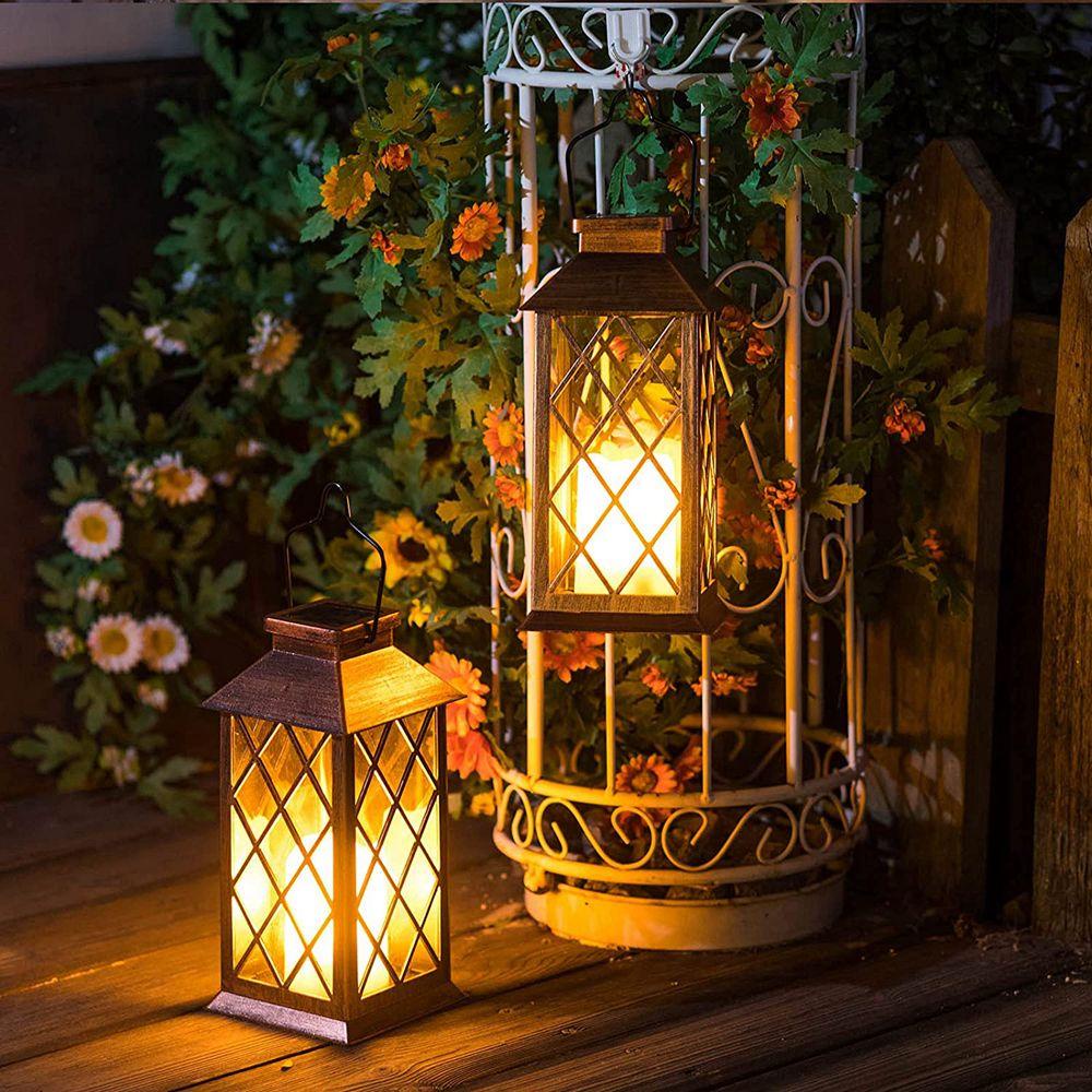Đèn Lồng Năng Lượng Mặt Trời Trang Trí Sân Vườn