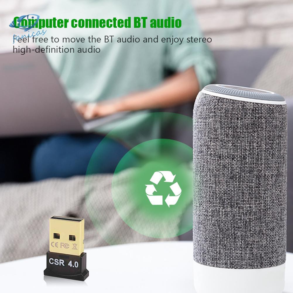 Usb Bluetooth 4.0 Dongle Csr 4.0 Cho Máy Tính