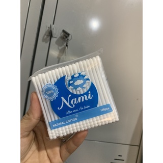 bông ngoáy tai túi zipp 100 que nami