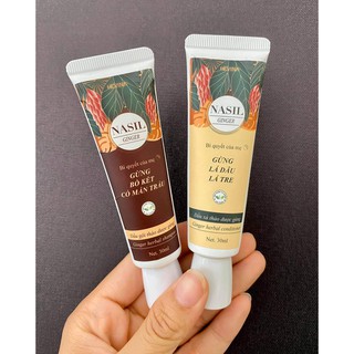 Mini Gội Xả Nasil Gừng 30ml