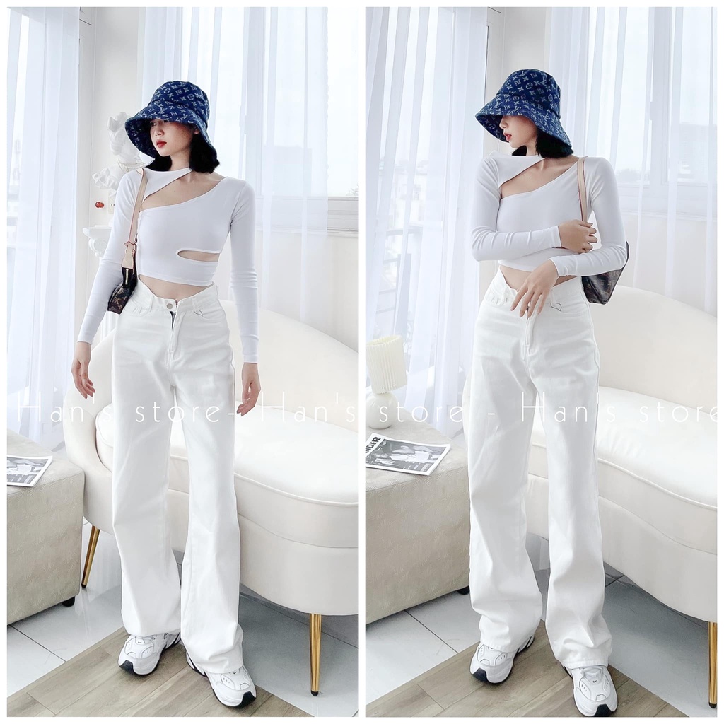 QUẦN BAGGY ỐNG SUÔNG - CHẤT KAKI JEANS