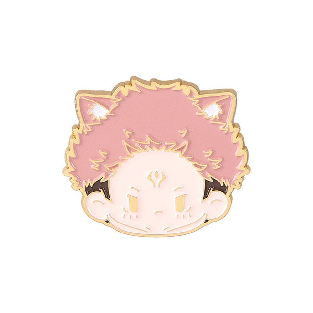 Huy Hiệu Cài Áo Hình Anime Jujutsu Kaisen Bằng Kim Loại Tráng Men