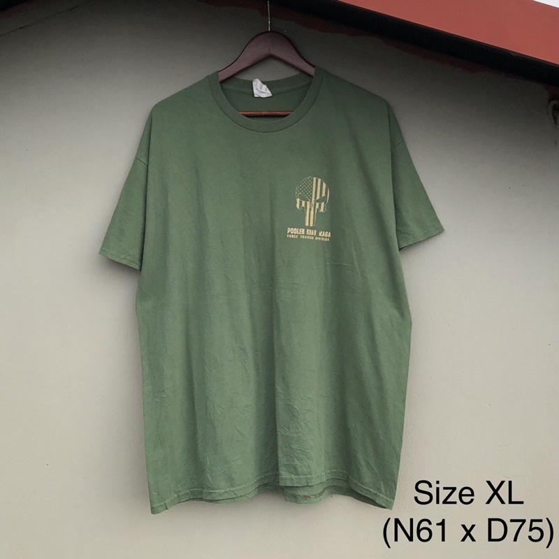 ÁO THUN 2HAND TONE RÊU