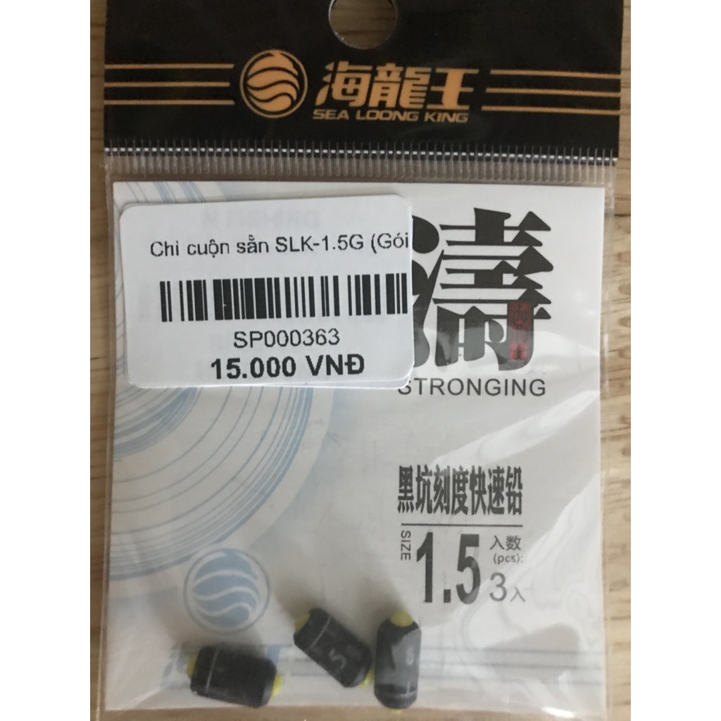 Chì cuộn sẵn SLK - 1.5G - 2.5G- 3.0G - 4.0G | BigBuy360 - bigbuy360.vn