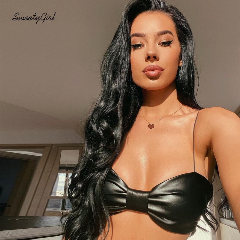 Áo Ống Hai Dây Cổ Chữ U Màu Trơn Thời Trang Quyến Rũ Cho Nữ 2022