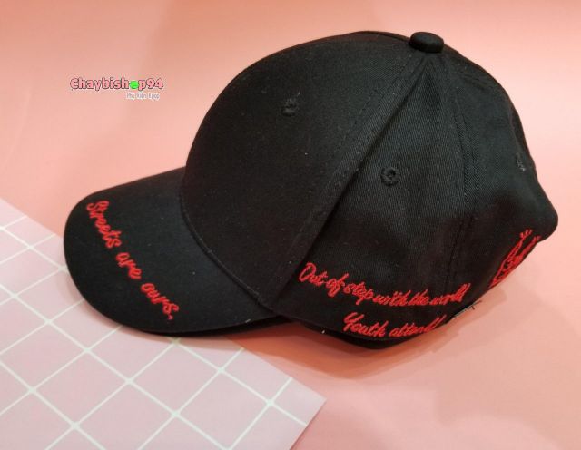 Mũ lưỡi trai cheap moment Jimin