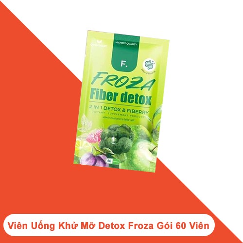 ☑️ Detox Froza chuyên khử mỡ bụng ☑️