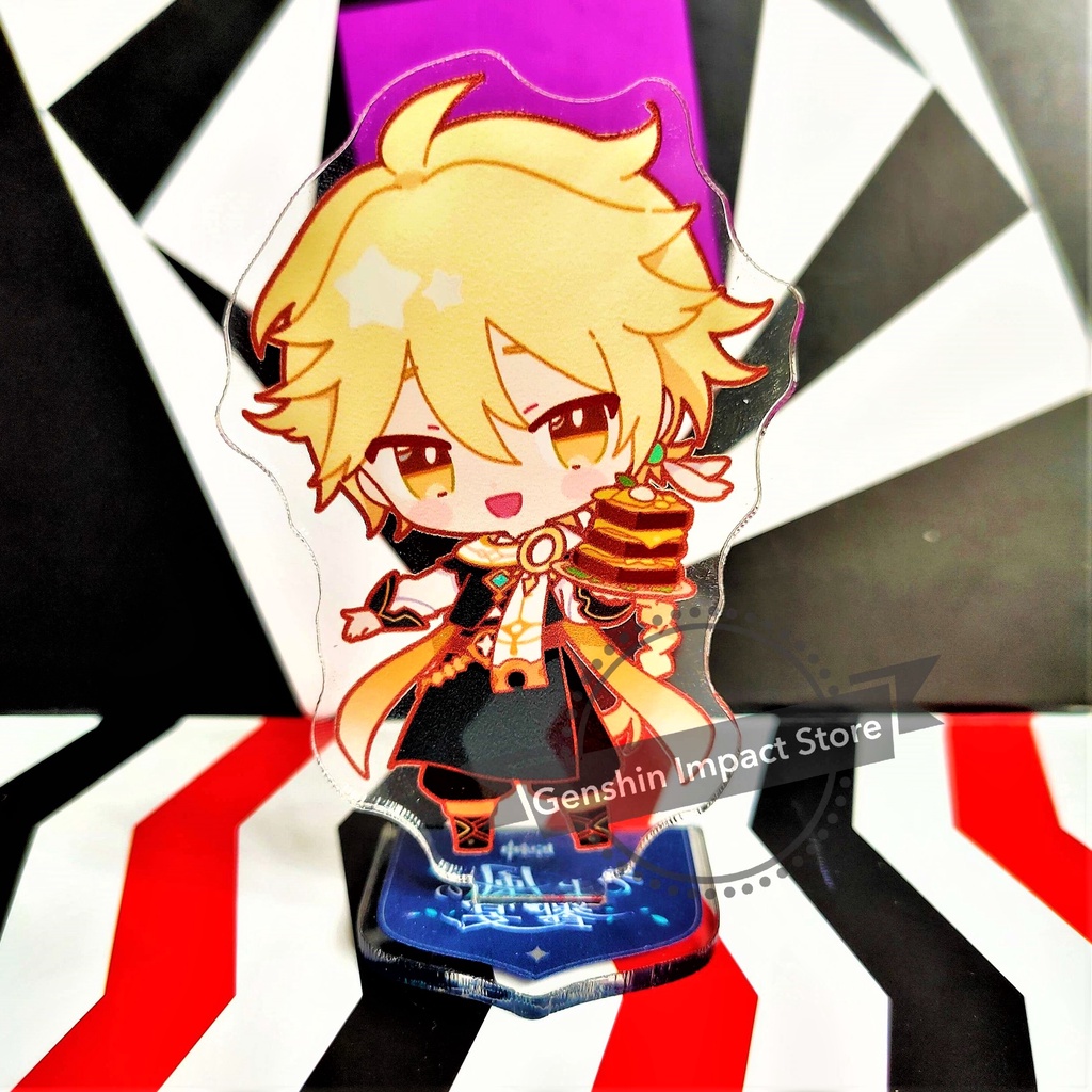 Mô hình standee nhân vật AETHER 1 game Genshin Impact mẫu nhà hàng