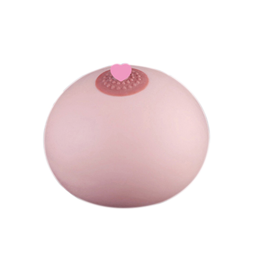 Đồ Chơi Nắn Bóp Đàn Hồi Giảm Stress Hình Ngực Boob 9.5cm