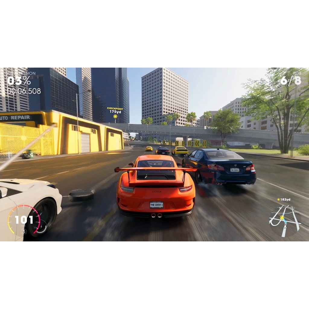 Đĩa Game Ps4: The crew 2