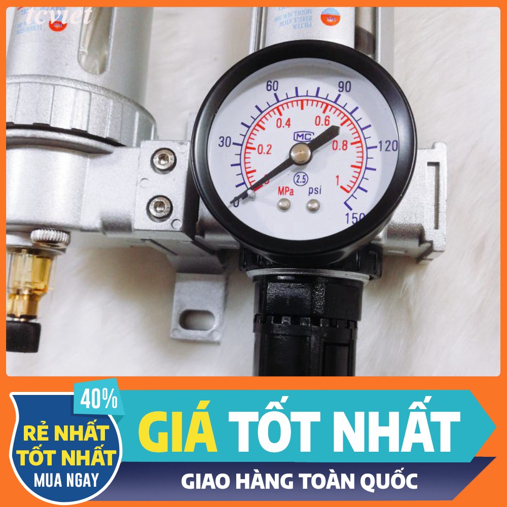 [ HÀNG CHÍNH HÃNG - GIÁ TỐT NHẤT ] Bộ lọc nước đôi lớn dùng cho máy nén khí(CHO KHÁCH XEM HÀNG)