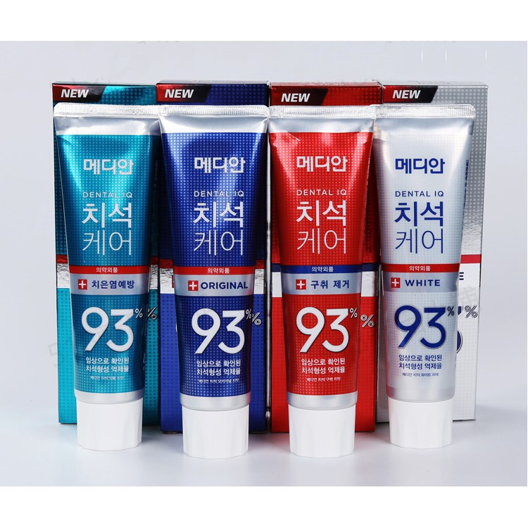 [Mã COS0303 giảm 8% đơn 250K] Kem đánh răng Median 93% Toothpaste Hàn Quốc 120g | WebRaoVat - webraovat.net.vn