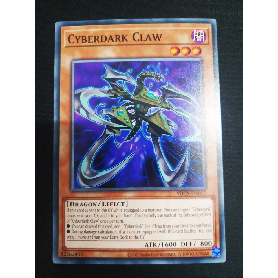 Thẻ bài Yugioh - TCG - Cyberdark Claw / SDCS-EN017'