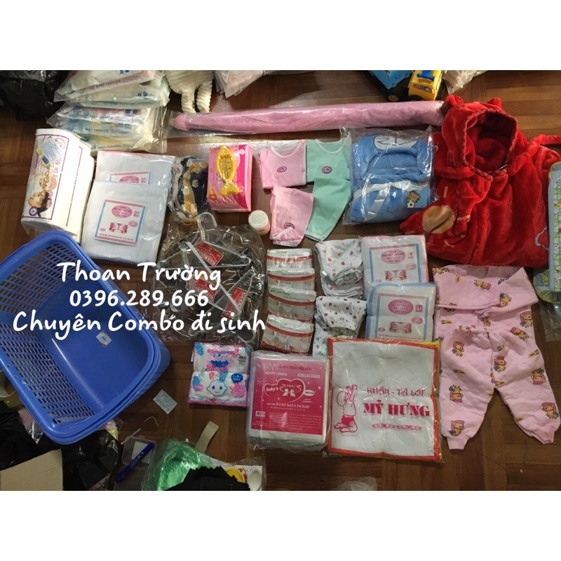Combo đi sinh tự chọn cho bé
