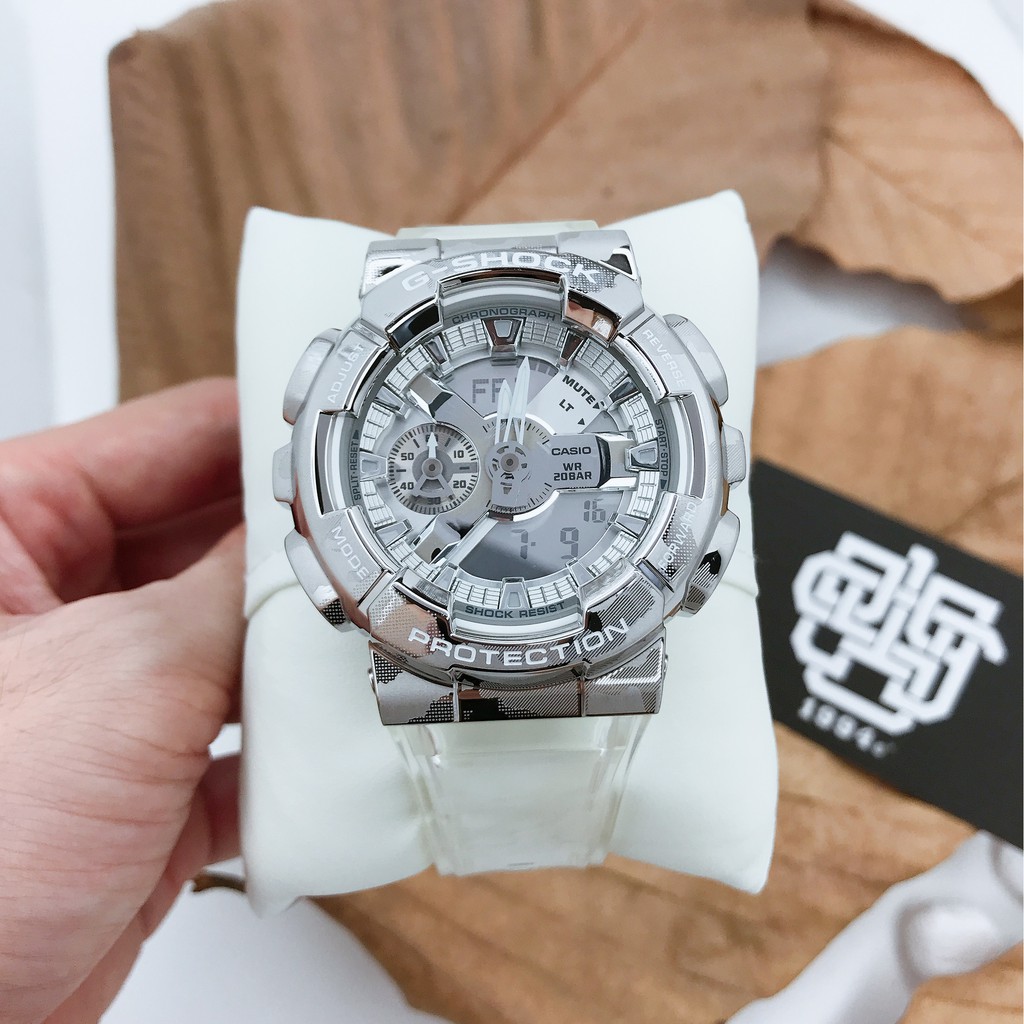 Đồng hồ nam Casio G-SHOCK GM-110 / GM-110SCM-1A chống va đập chính hãng