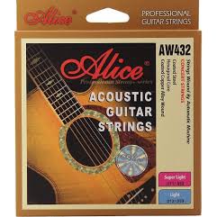 Dây guitar aucostic Alice AW 432 (cỡ 11-52)