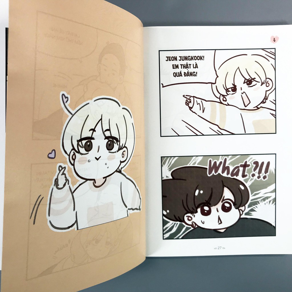 Sách - BTS Comic 2 (Kèm Bookmark, Sticker, postcard)