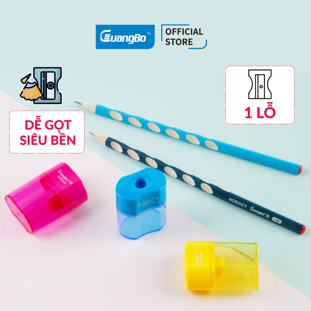 Gọt chì mini GuangBo 3 màu XB35008