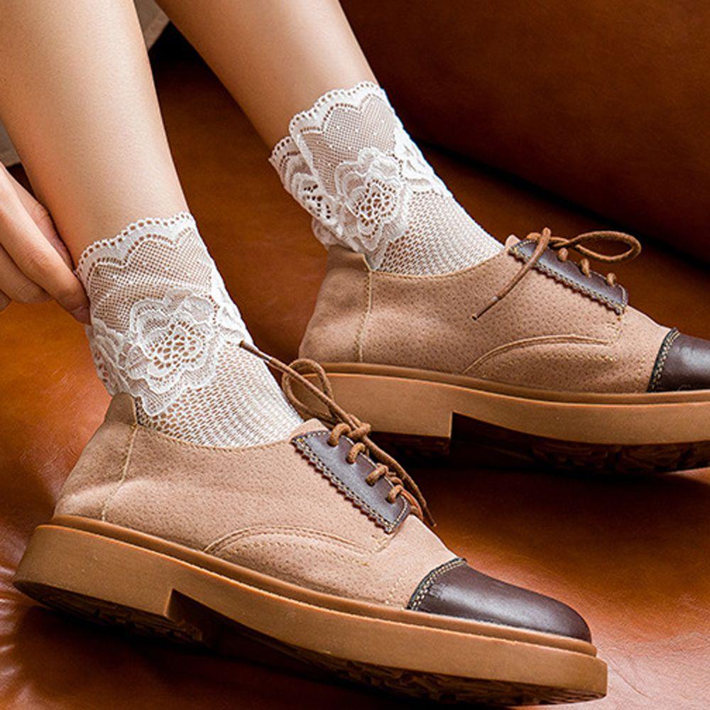 Đôi Vớ Ren Họa Tiết Hoa Thời Trang Lolita Nhật Bản VANES1