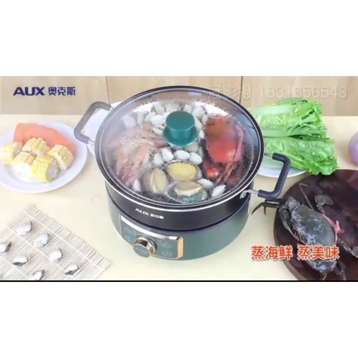 Nồi Lẩu Điện Thang Máy Đa Năng AUX 5L Cao Cấp Chính hãng - Bảo Hành 12 Tháng