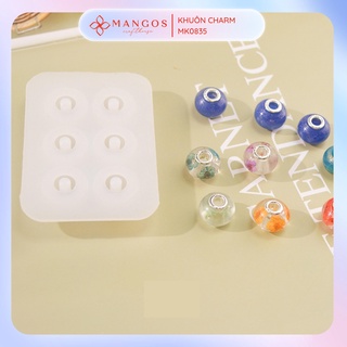 Khuôn silicon charm làm vòng đeo tay DIY  handmade độc đáo MK 08