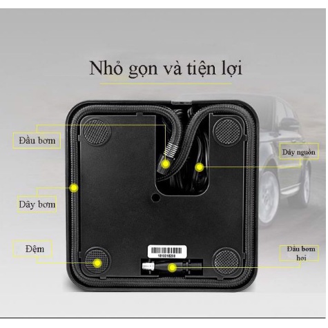 Bơm lốp ô tô Steelmate P05 tự động ngắt - Hàng chính hãng