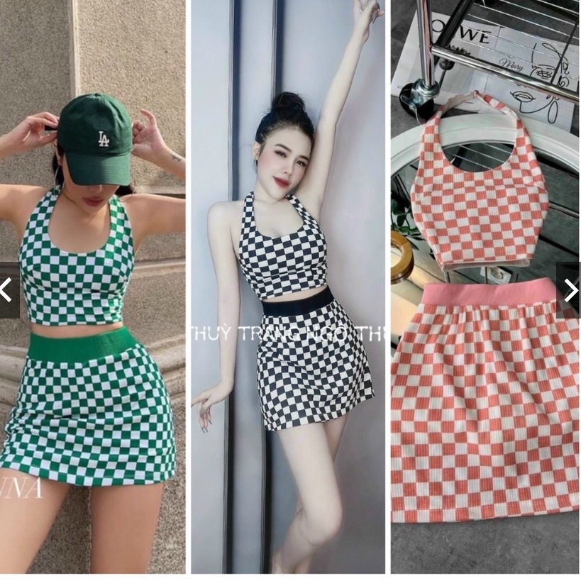 set bộ yếm họa tiết carro chất thun gân mềm k