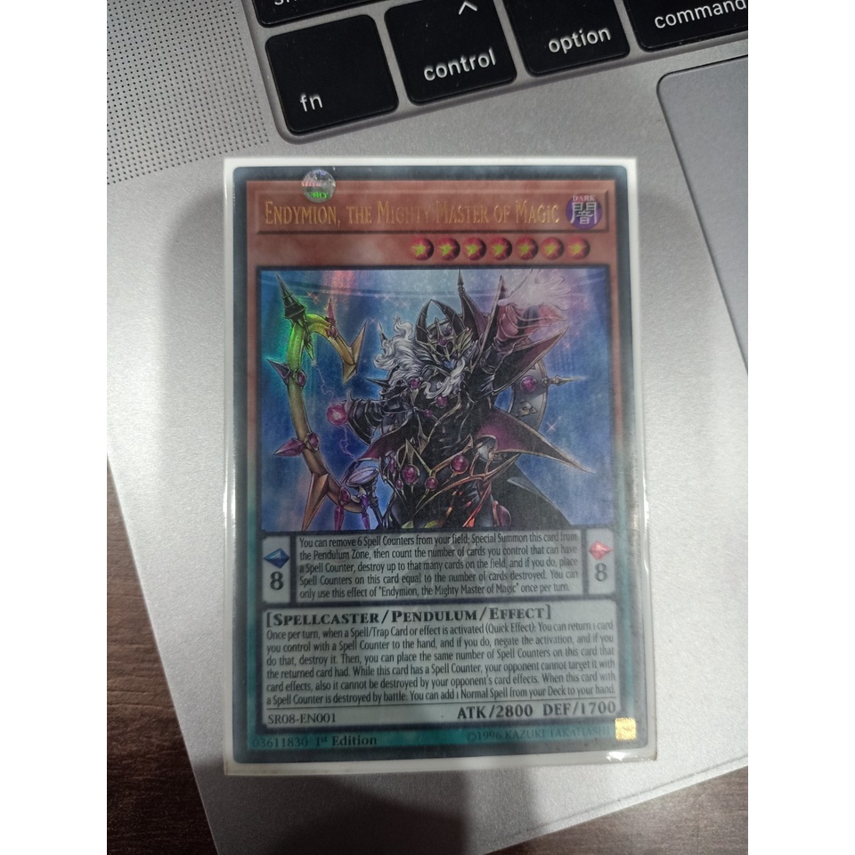 Endymion, the Mighty Master of Magic - SR08-EN001 - Sản xuất tại Châu Âu