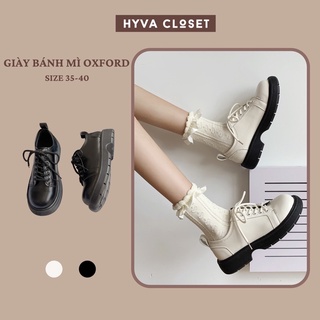 Sẵn 36 ĐEN Giày Thể Thao Nữ Ulzzang Đế Bằng Bánh Mì 🥖 Giày thể thao nữ ulzzang hàng quảng châu