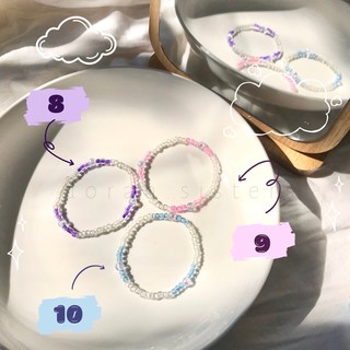 Vòng tay hạt cườm Beadring màu pastel hot trend  Handmade by Doran Sisters 🌸🌸🌸