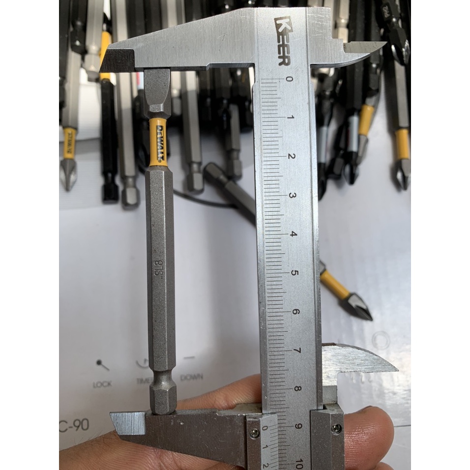Mũi vít dài 90mm thương hiệu Dewalt Bosch Irwin Craftsman Diablo có từ