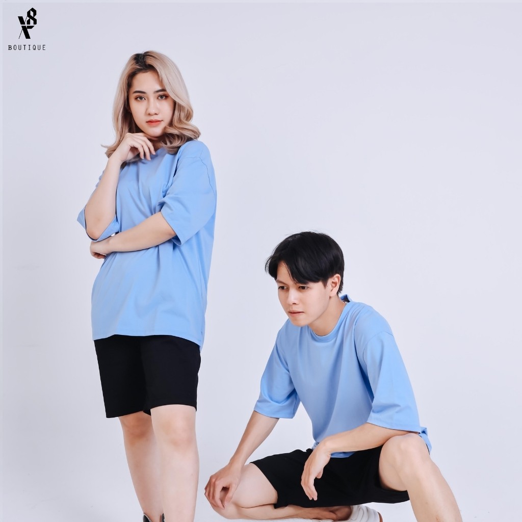 Áo Thun Unisex Tay Lỡ X8 990 Áo Phông Nam Nữ Form Rộng Cotton Thấm Hút Mồ Hôi