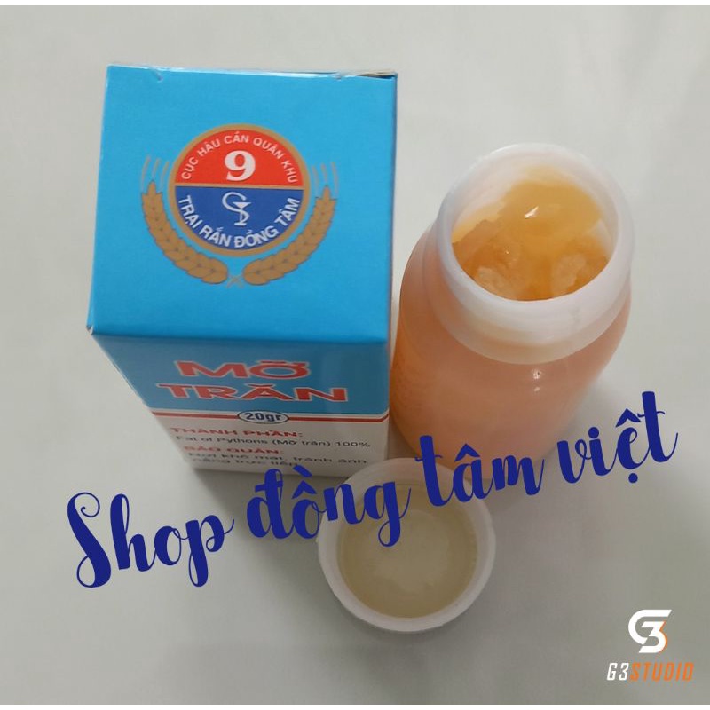 Mỡ trăn Đồng Tâm