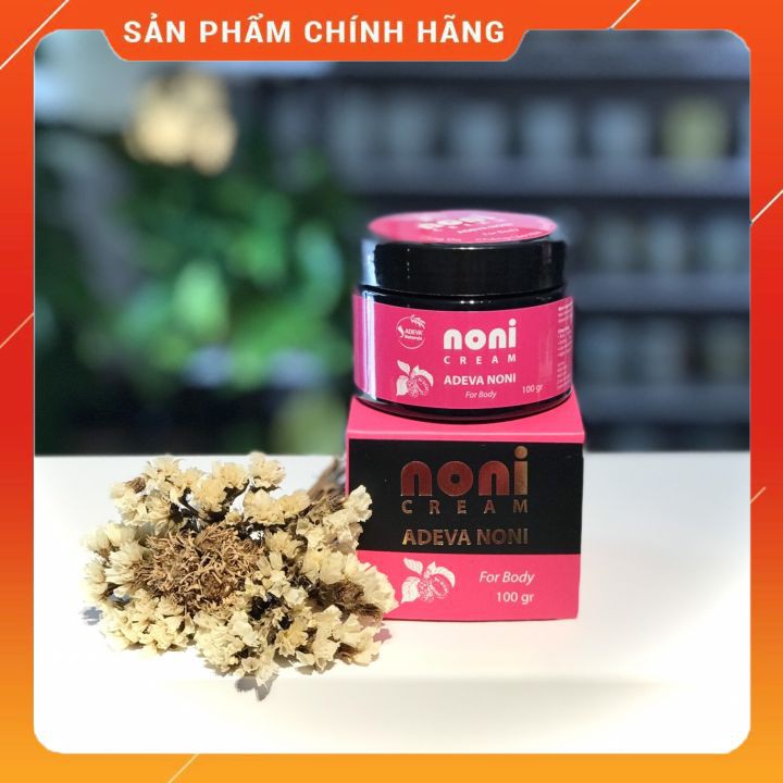 Kem dưỡng ẩm Trái nhàu (for body) ⚡ FREESHIP ⚡ Dưỡng ẩm từ thiên nhiên cho da căng mịn 100 gr - Adeva Noni