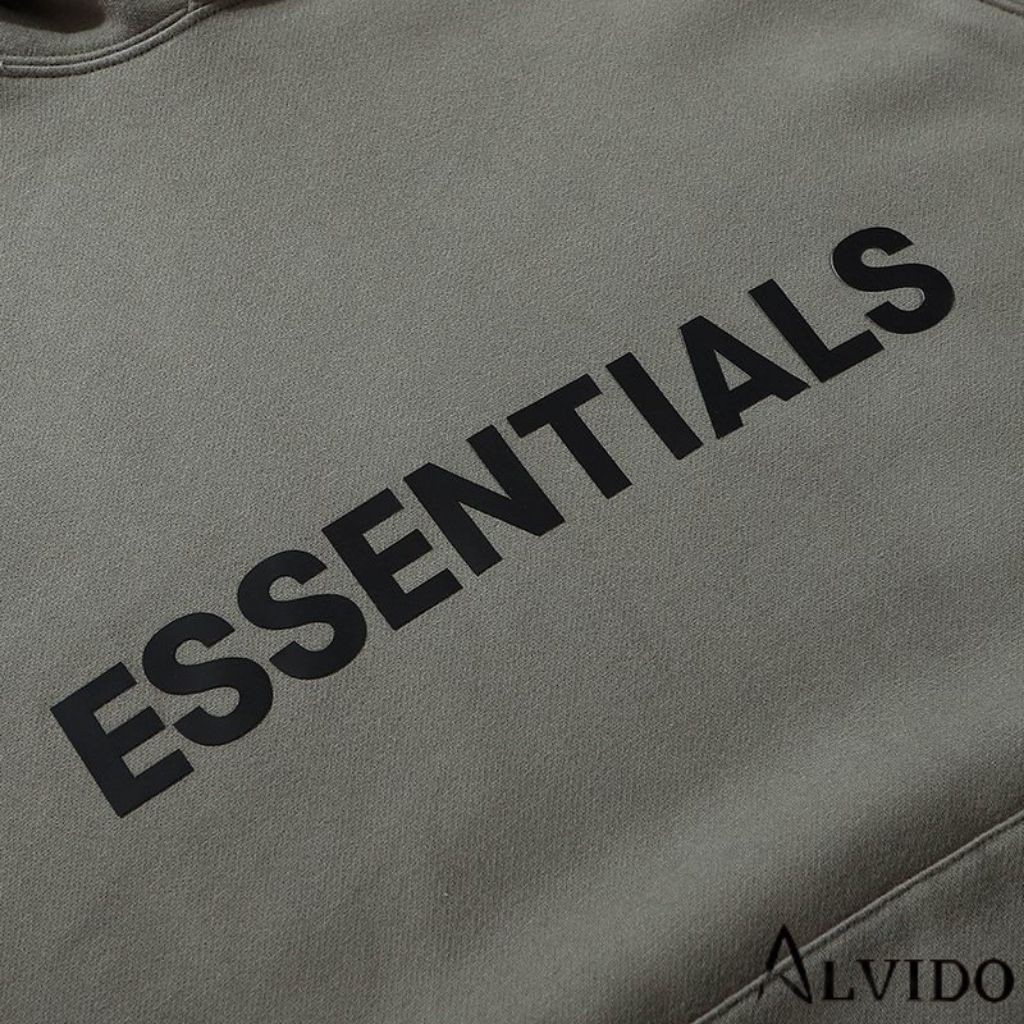 Áo nỉ hoodie Essentials In cao su nổi Hogoto shop , áo nỉ bông unisex nam nữ AN203