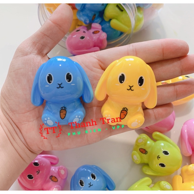Gọt bút chì hình con thỏ