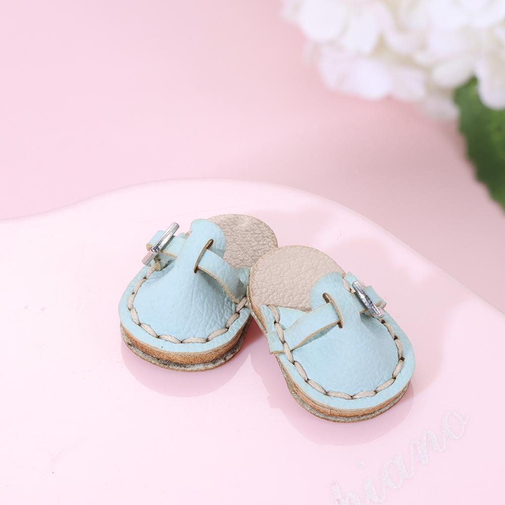 Giày Búp Bê Da Bò Cho obitsu11GSCbody9OB11 Tỉ Lệ 1 / 11 OB11