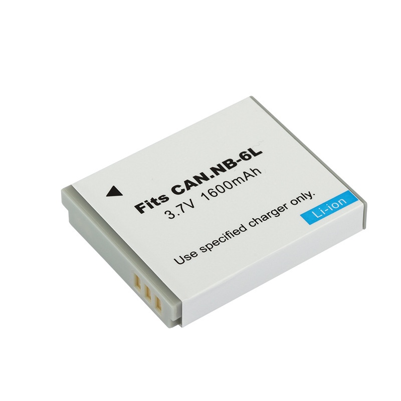 PIN MÁY ẢNH CANON NB-6L 3.7V 1600mAh, DÀNH CHO CANON POWERSHOT D10, D20, ELPH 500, S90, S95, SD1200 IS, SD1300 IS, SD350