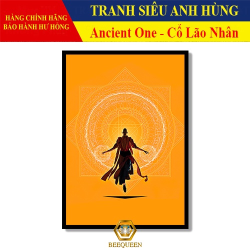 Tranh Siêu Anh Hùng Ancient One - Cổ Lão Nhân Có Khung