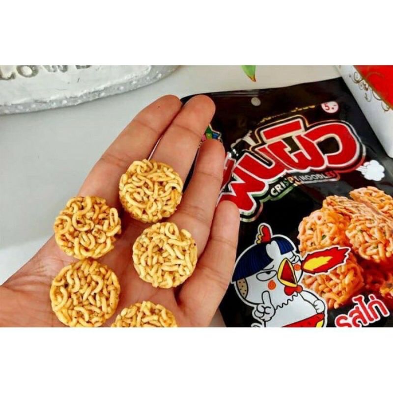 Snack mì tôm cay ăn sống Thái Lan - Mì tôm gà cay Thái Lan