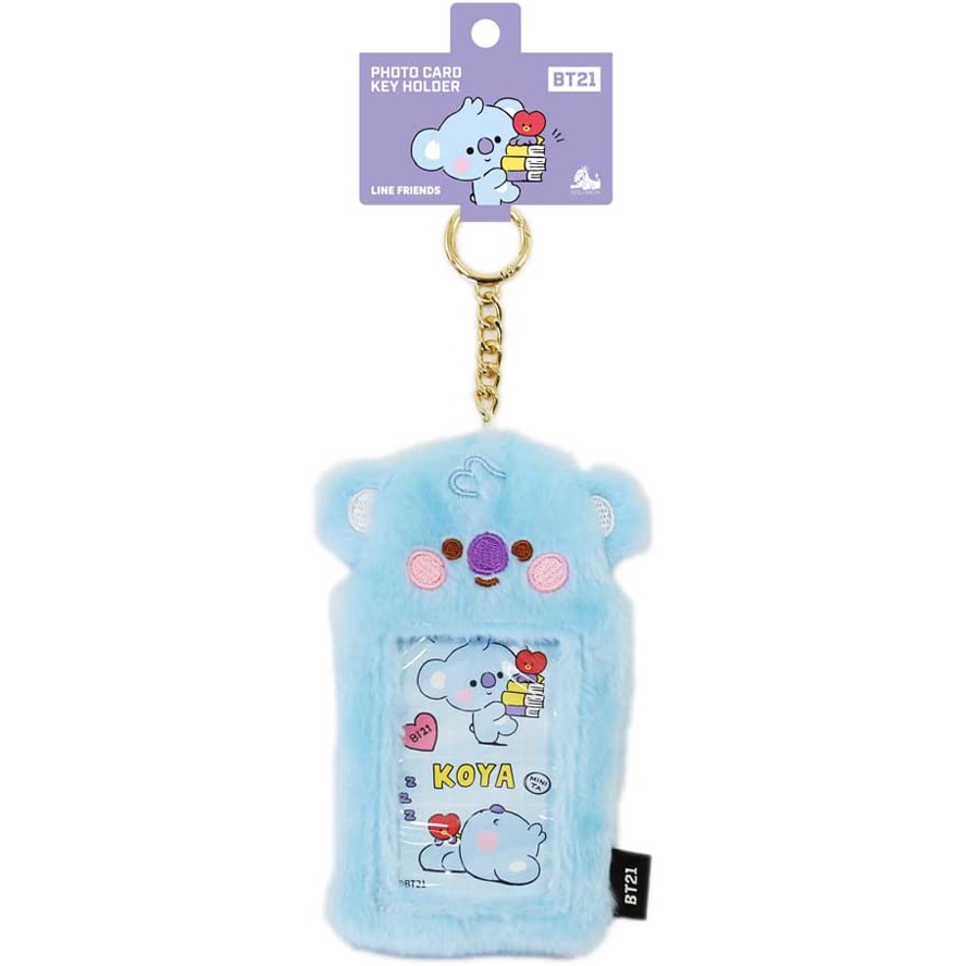 ★Kho Sẵn Sàng★ Bao Da Pu BT21 Đựng Thẻ Ảnh / Chìa Khóa / Thẻ Ảnh / toploader / CHIMMY / TATA / COOKY /BTS