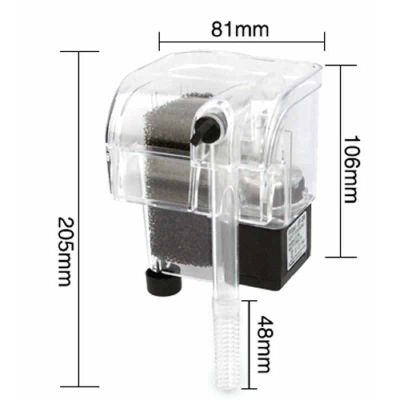 Lọc Thác mini HD-06 cho bể cá nhỏ